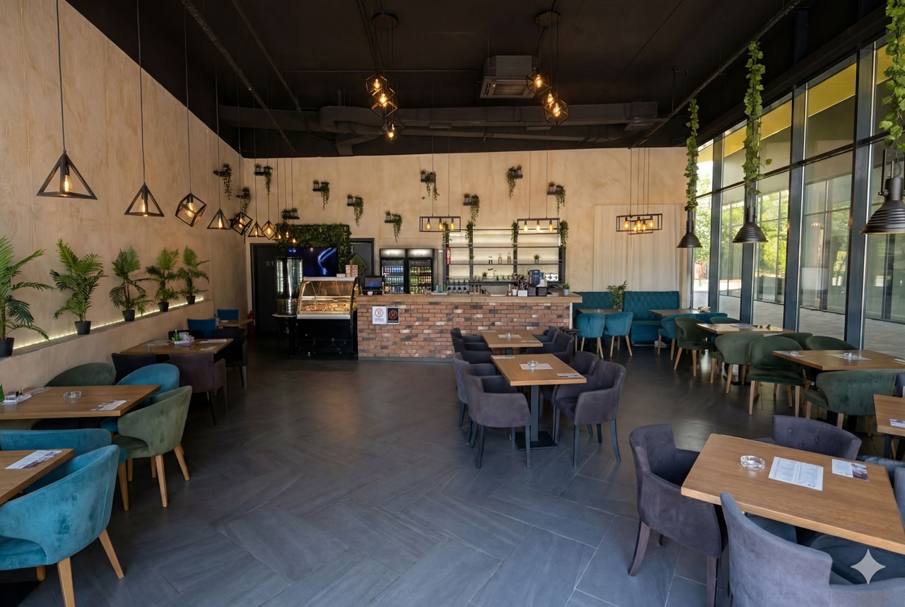 A'Roma Coffee & Cakes enterijer
