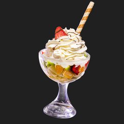 Voćni kup – desert u A'Roma Caffe Požarevac